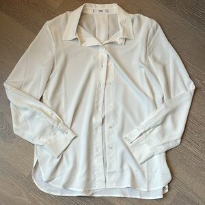 Mango White Button Down